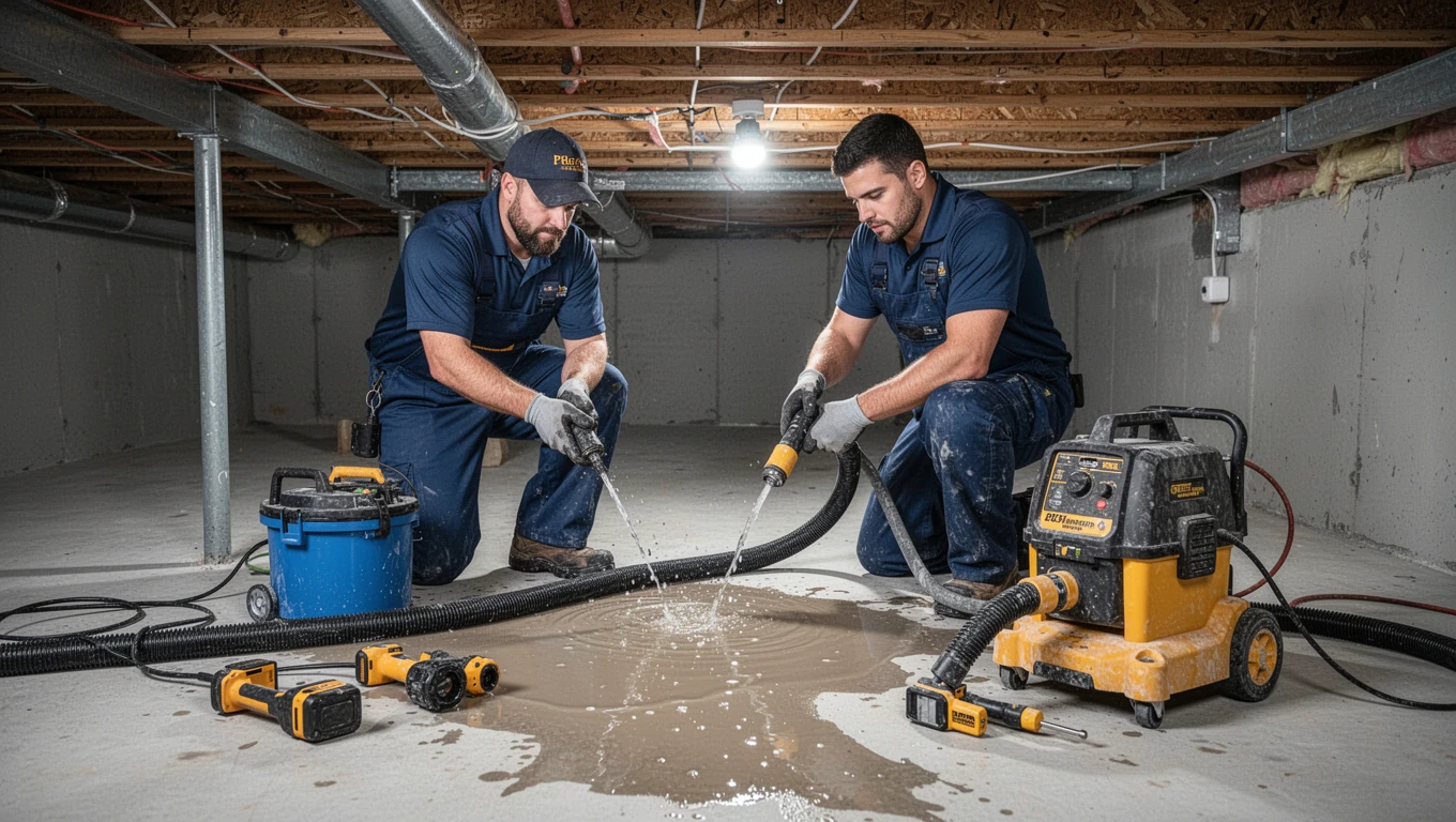 Crawl Space Water Removal