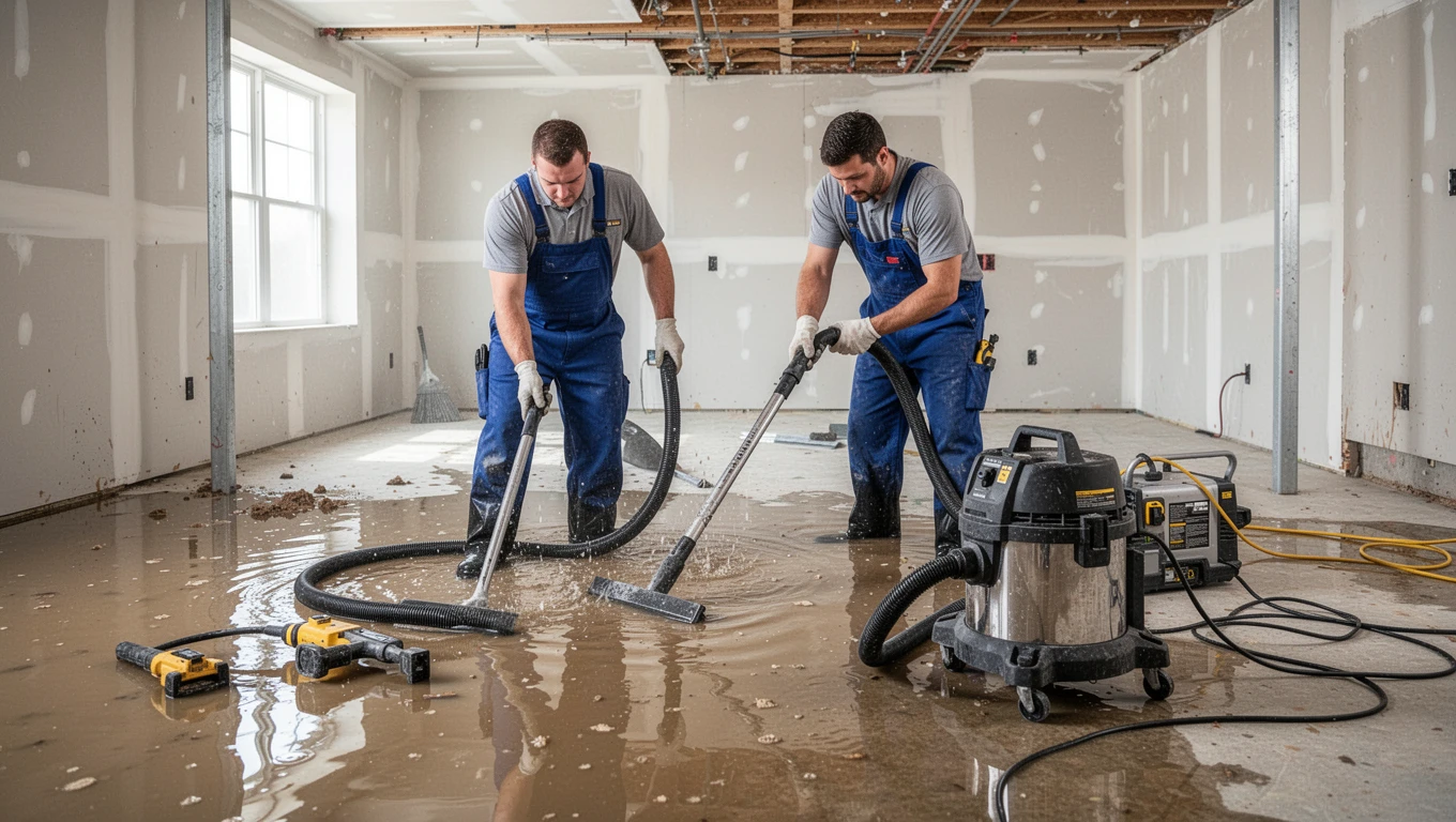 Flooded Basement Cleanup